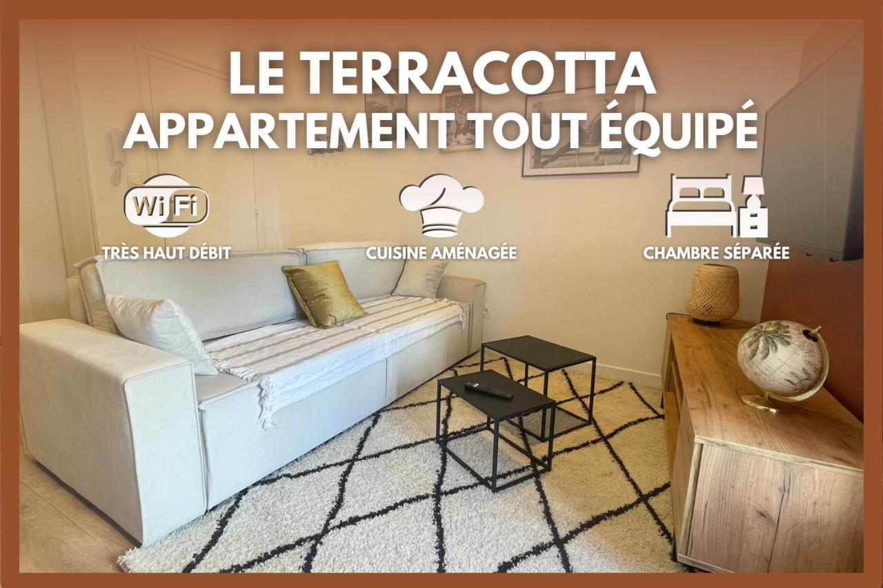 Le Terracotta - Appartement Tout Equipe A Niort Ngoại thất bức ảnh